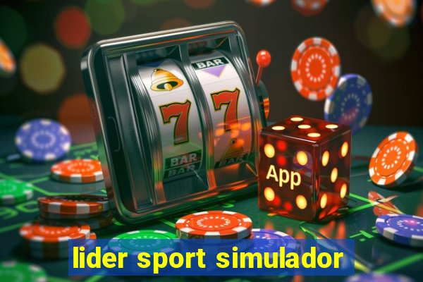 lider sport simulador